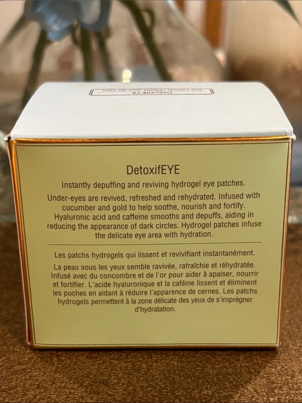 Pixi DetoxifEYE Depuffing Eye Patches